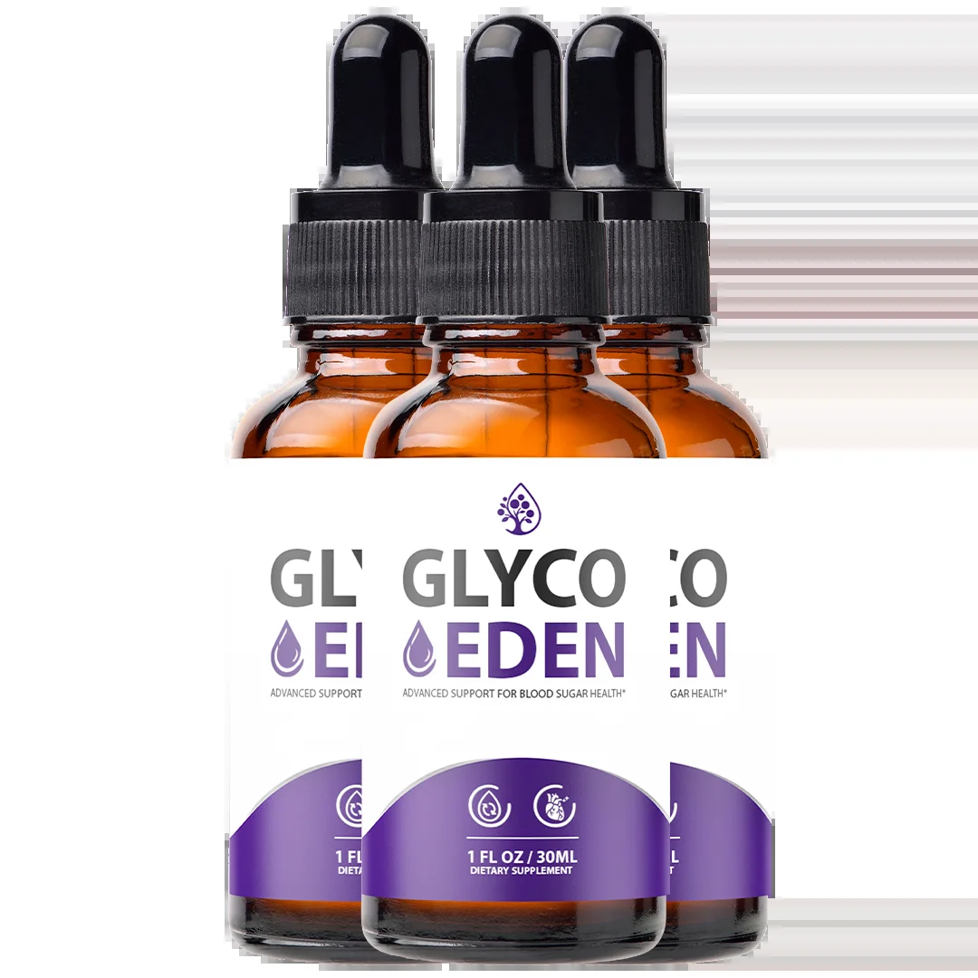 Glyco Eden drops three-bottle package